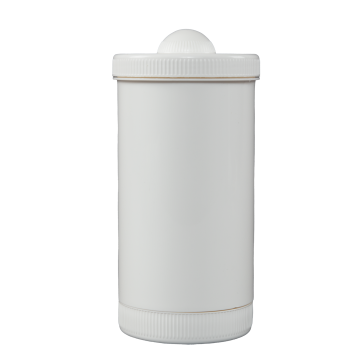 Jar - 500 ml - White - incl Spindles - 4 Pieces