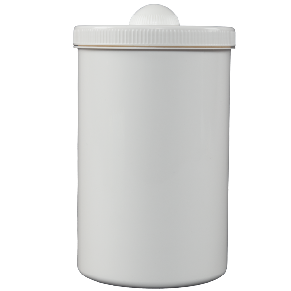 Jar - 1000 ml - White - 3 Stück