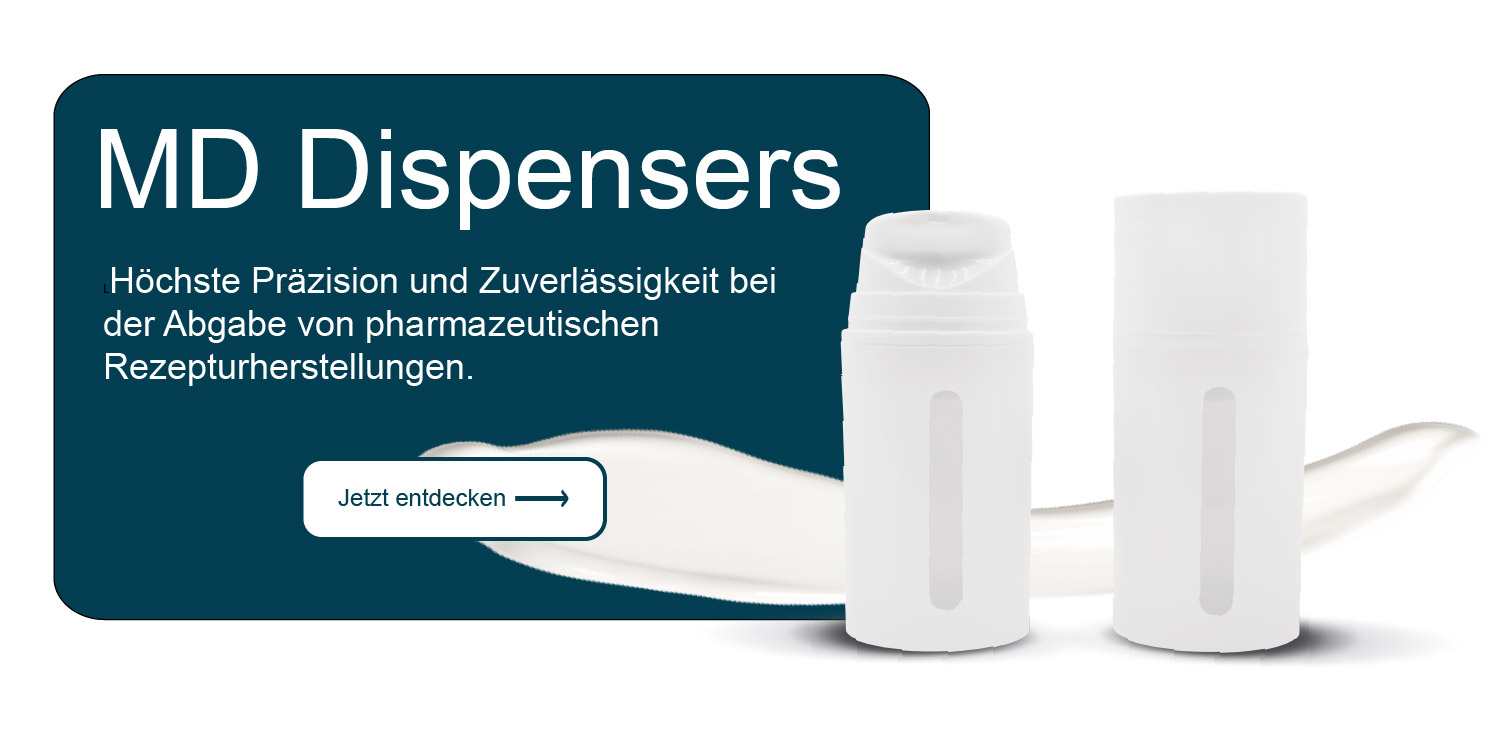 Jetzt MD Pumpbehälter von Medisca bei Samix kaufen